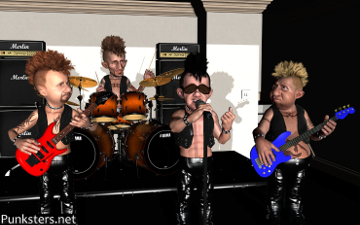 Punk Rock band practice desktop wallpaper