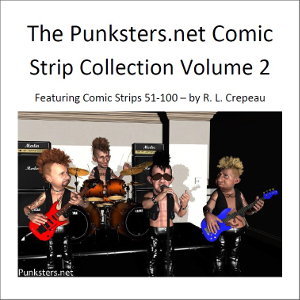 punksters.net comic strip collection volume two