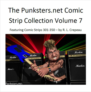 punksters comic strip collection volume 7